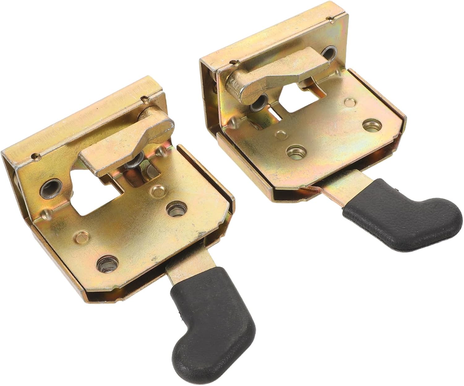 Metal Door Lock with Handle Replacement Lock Plate 2pcs with Strong Theft Deterrent and Reliable Locking Mechanism for Electric Tricycle Canopy for Travel and Canopy Security