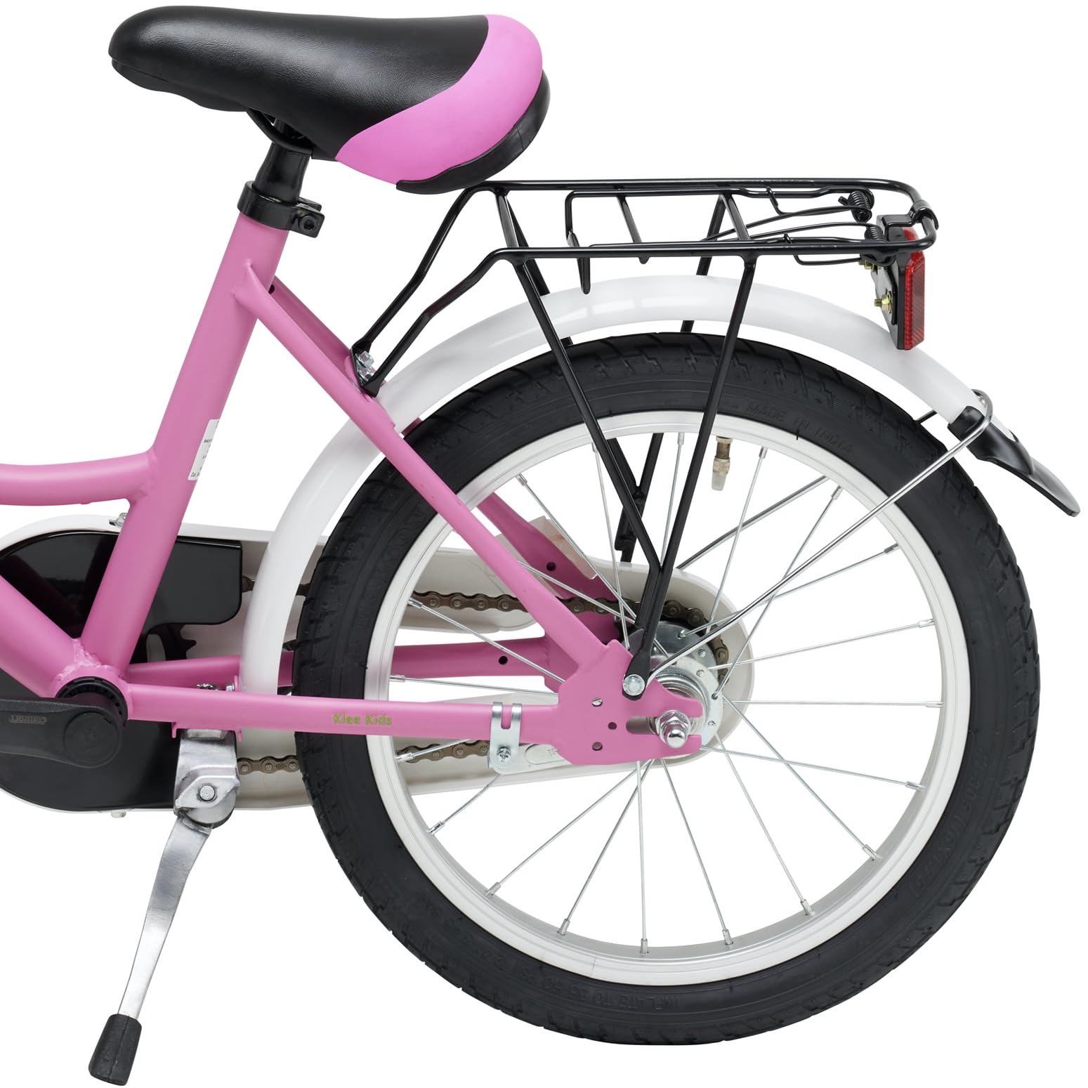 Bachtenkirch Qualitäts Kinderfahrrad 16 Zoll matt Pink Mädchen Kinderrad Fahrrad ab 4 Jahre