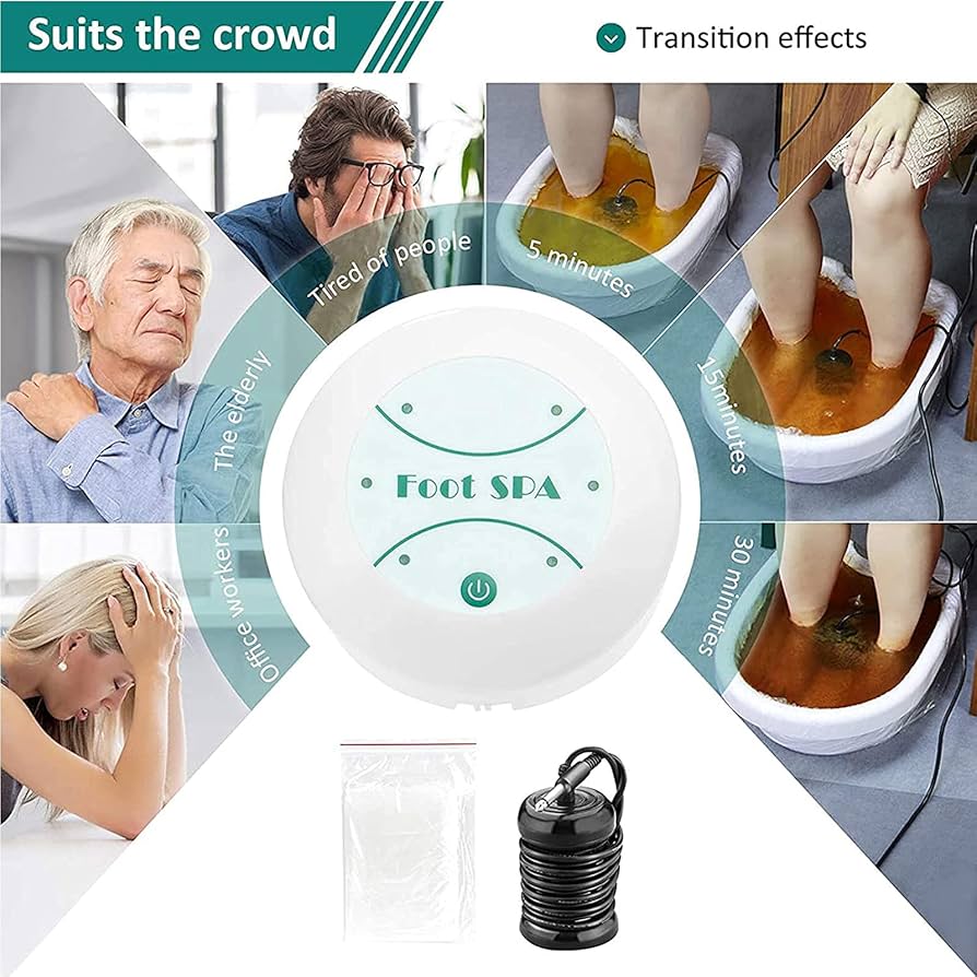 Amazon.co.jp : イオンデトックスフットバスマシン、フットバス