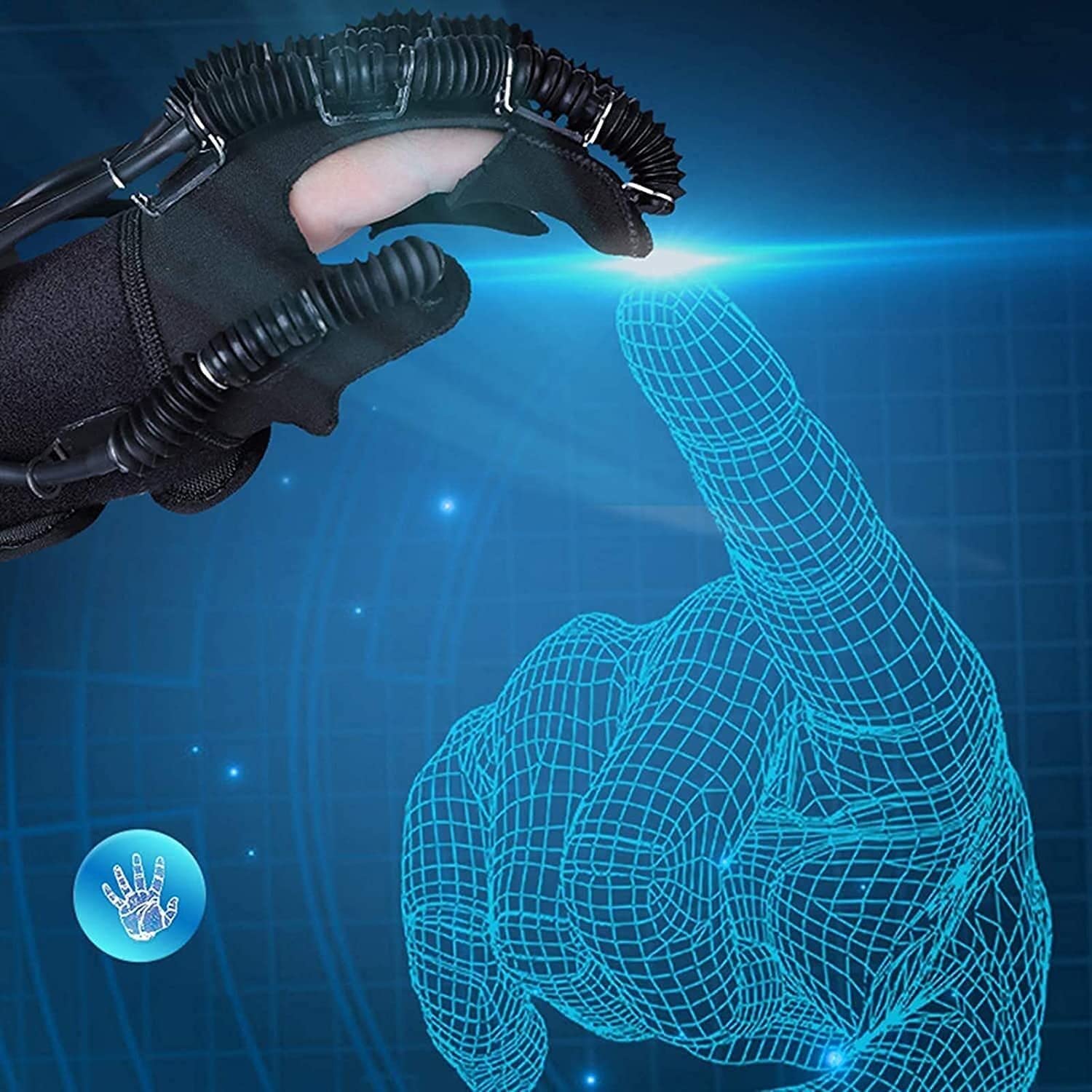 Guantes De Robot De Rehabilitación, Función De Entrenamiento De Dedos De La Mano, Equipo De Ejercicios De Recuperación, Ejercicio De Extensión De Dedos para Pacientes con Hemiplejia