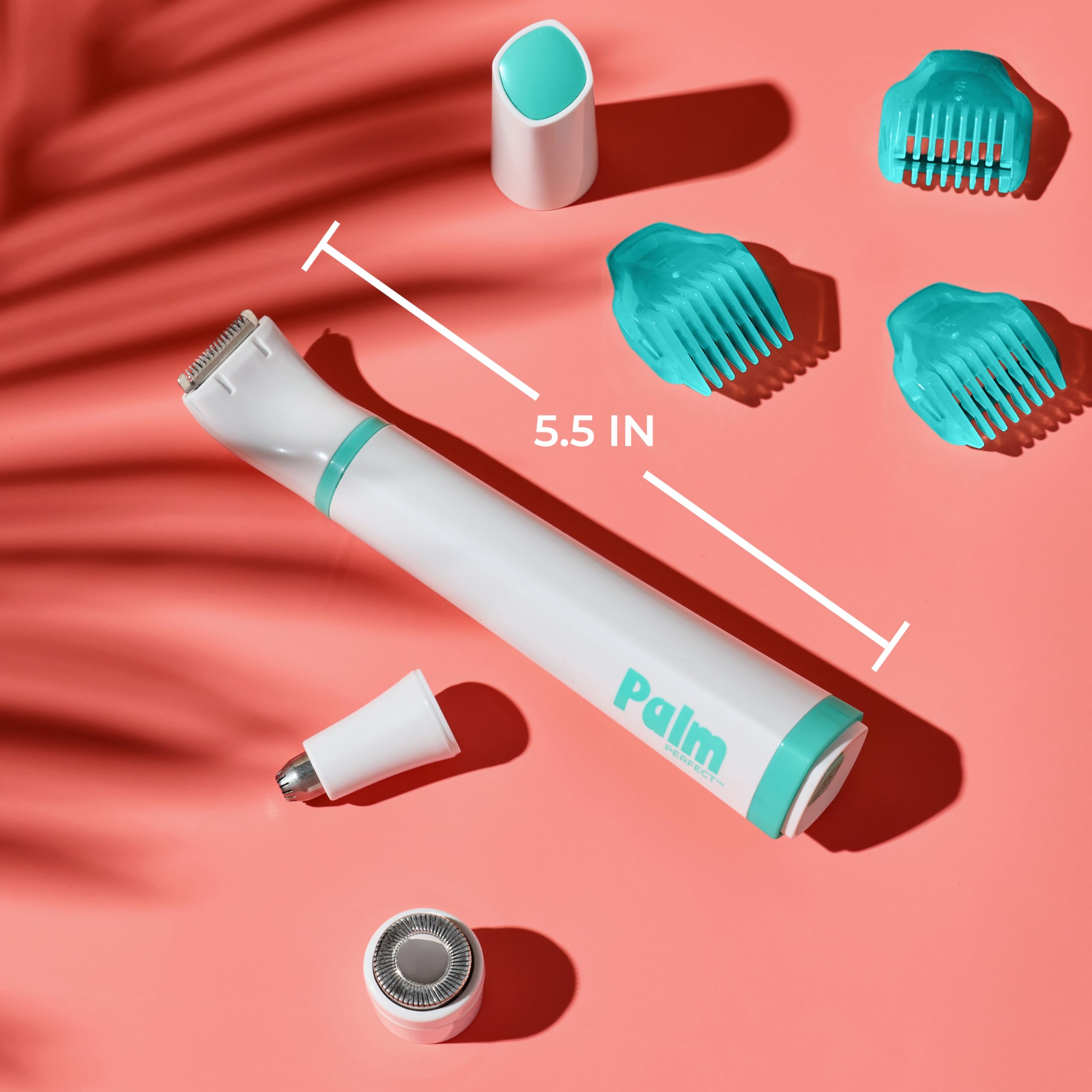 PalmPerfect All-in-One Persönlicher Trimmer für Frauen – wasserdichtes Fellpflegeset