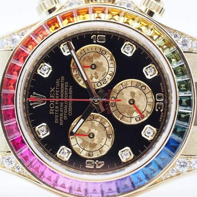 Buy Rolex Daytona Rainbow Gelbgold 