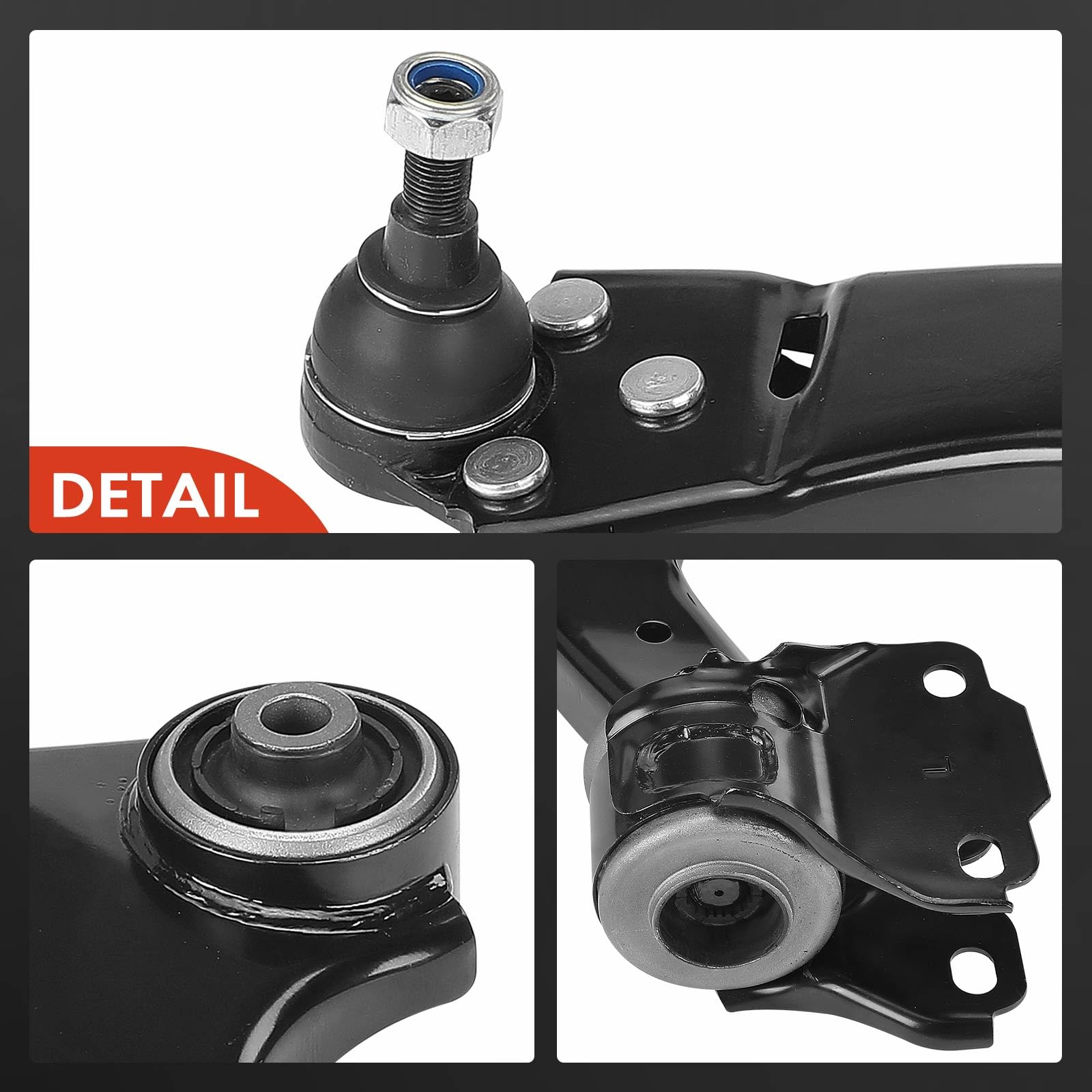 Frankberg 1x Querlenker Vorderachse Links Kompatibel mit Galaxy S-Max WA6 2006-2015 Mondeo IV BA7 2007-2015 S60 II 134 2010-2015 V60 155 157 2010-2015 Replace# 31317666