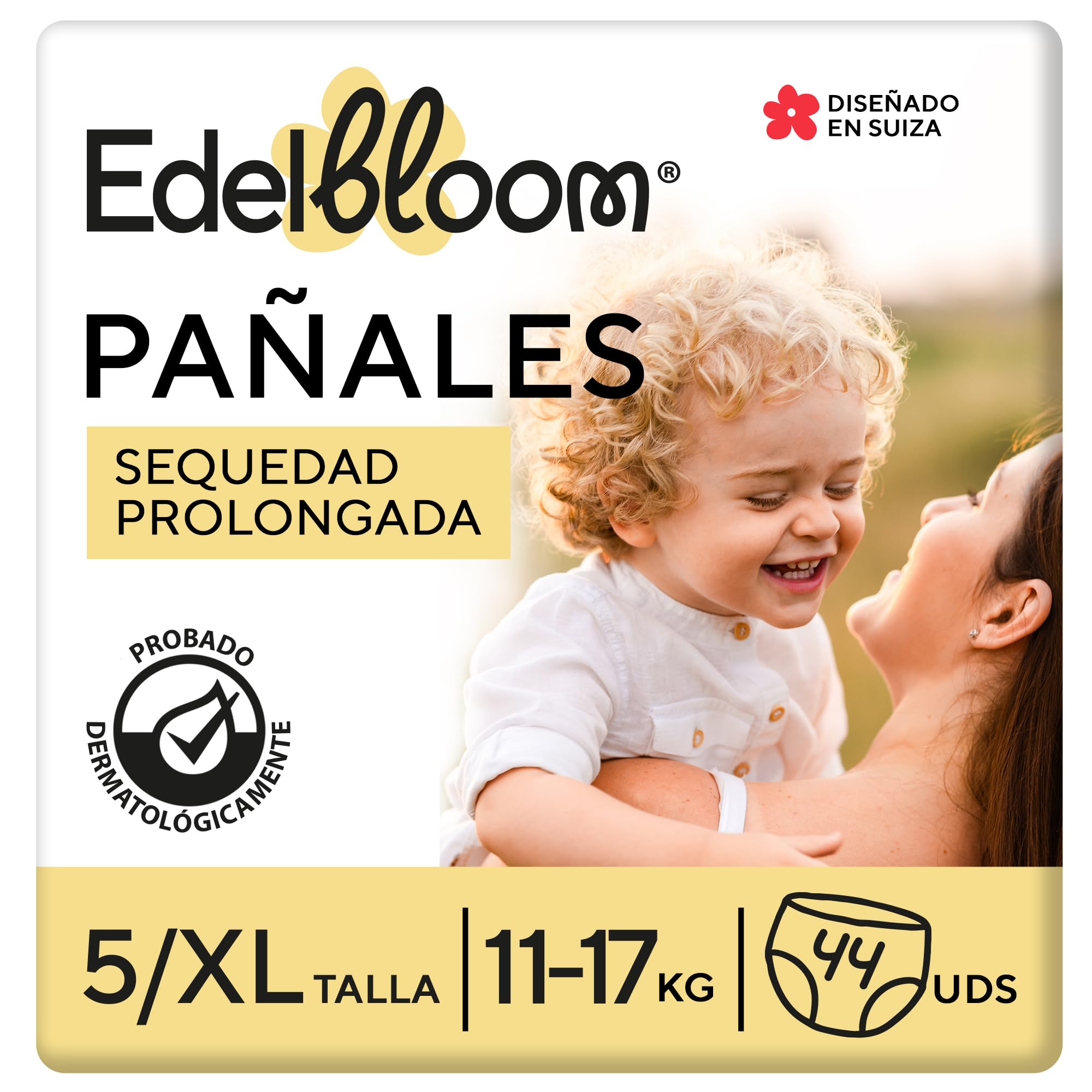 OHLALA Pañales Talla 6, Respetuosos Con La Piel Y A Prueba De Fugas, Hipoalergénicos, Sin Fragancia, Ligeros, Paquete De 4, 184 Unidades, Más De 35 Libras