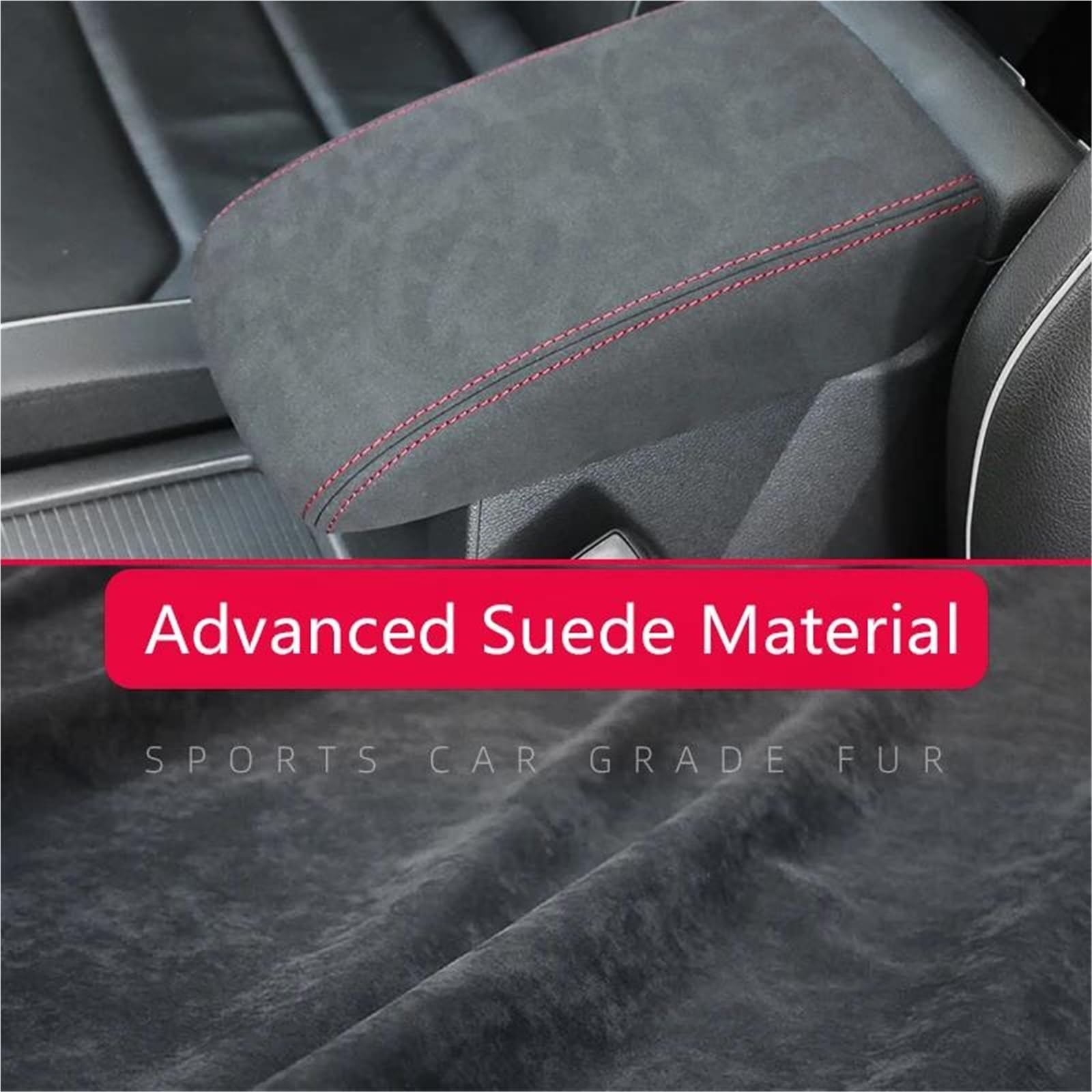 Copribracciolo Auto Per Passat B8 2016-2019 | Rivestimento Del Bracciolo Centrale In Pelle Resistente, Rivestimento Morbido E Resistente All'usura CPXCTZFZUB