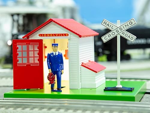 Miniatura 26 de Lionel Accesorios de tren modelo, torre de reflector doble Plug-Expand-Play Torre de reflector doble (enchufe)