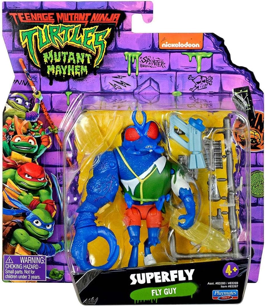 Teenage Mutant Ninja Turtles Superfly 4.3" Action Figure