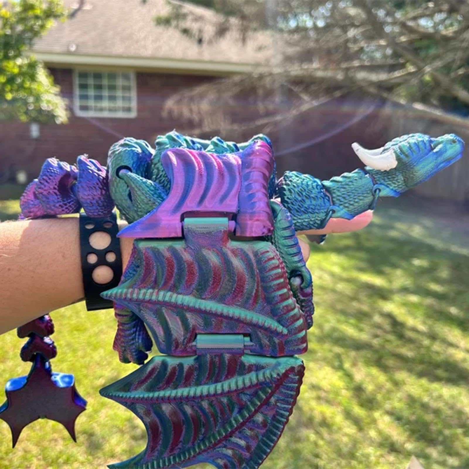 Marioneta De Mano De Dragón, Marioneta De Dedo De Dragón | Marioneta De Dedo De Pulsera De Dragón, Impresión, Marionetas De Animales Para Niños, Marionetas De Mano, Marionetas Lindas, Juguetes De