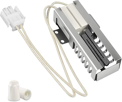 Oven Igniter fit for Frigidaire Electrolux Kenmore Whirlpool GE Hotpoint Maytag Roper Tappan Range Stove 530-393-5066 318177710 5303935066 AP2150412 12400035 WB02X10016 FGF337AWJ 790.30553803 LUXRILIX