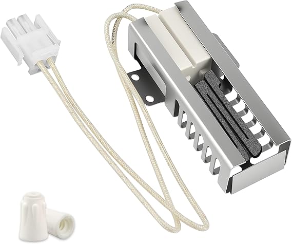 Oven Igniter fit for Frigidaire Electrolux Kenmore Whirlpool GE Hotpoint Maytag Roper Tappan Range Stove 530-393-5066 318177710 5303935066 AP2150412 12400035 WB02X10016 FGF337AWJ 790.30553803 LUXRILIX