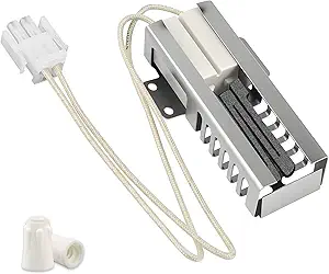 Oven Igniter fit for Frigidaire Electrolux Kenmore Whirlpool GE Hotpoint Maytag Roper Tappan Range Stove 530-393-5066 318177710 5303935066 AP2150412 12400035 WB02X10016 FGF337AWJ 790.30553803 LUXRILIX