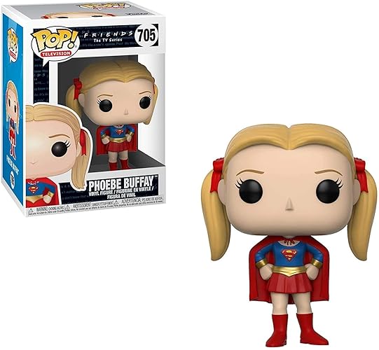 Funko Pop Televisión: Friends - Figura Coleccionable de Superheroína Phoebe, Multicolor