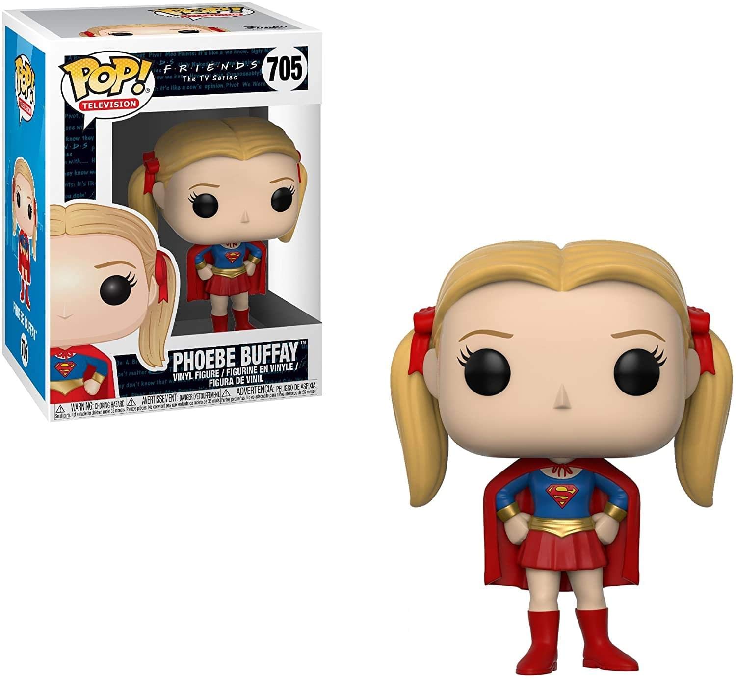 FUNKO POP! TELEVISION: Friends - Phoebe as Supergirl