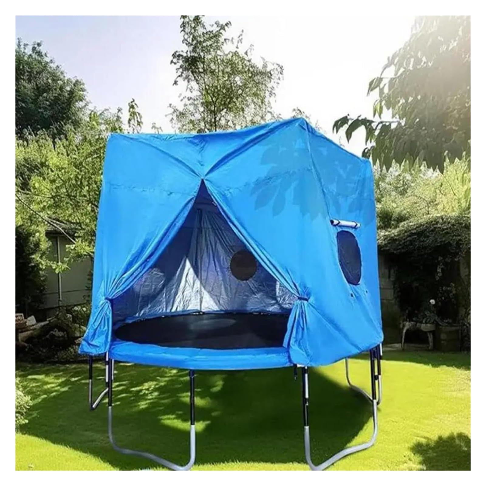 Colchoneta Recambio Exterior Trampolín Sombrilla para Trampolín, Toldo Redondo para Trampolín, Accesorios Protectores para Trampolín