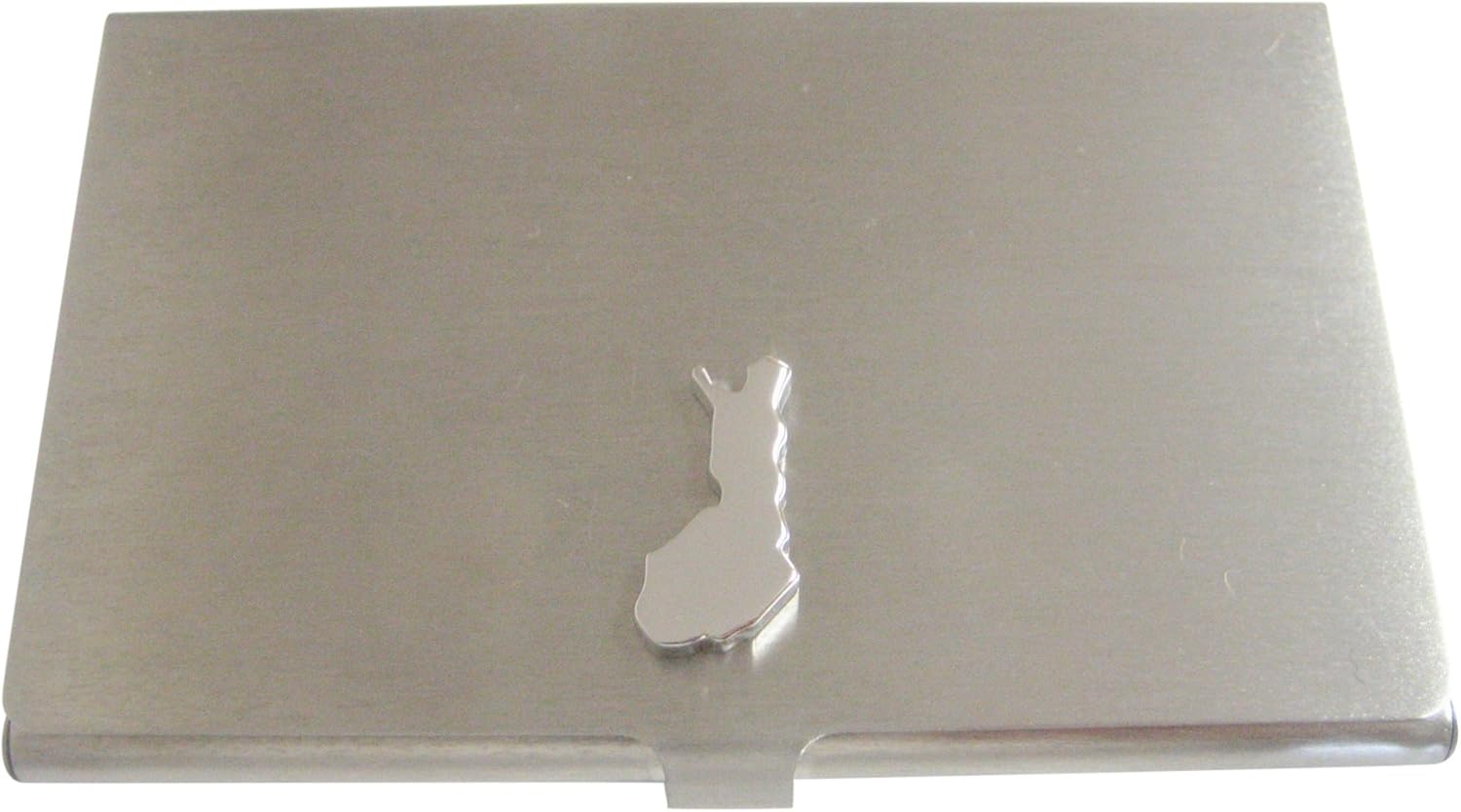 Kiola Designs Finland Map Shape Business Card Holder