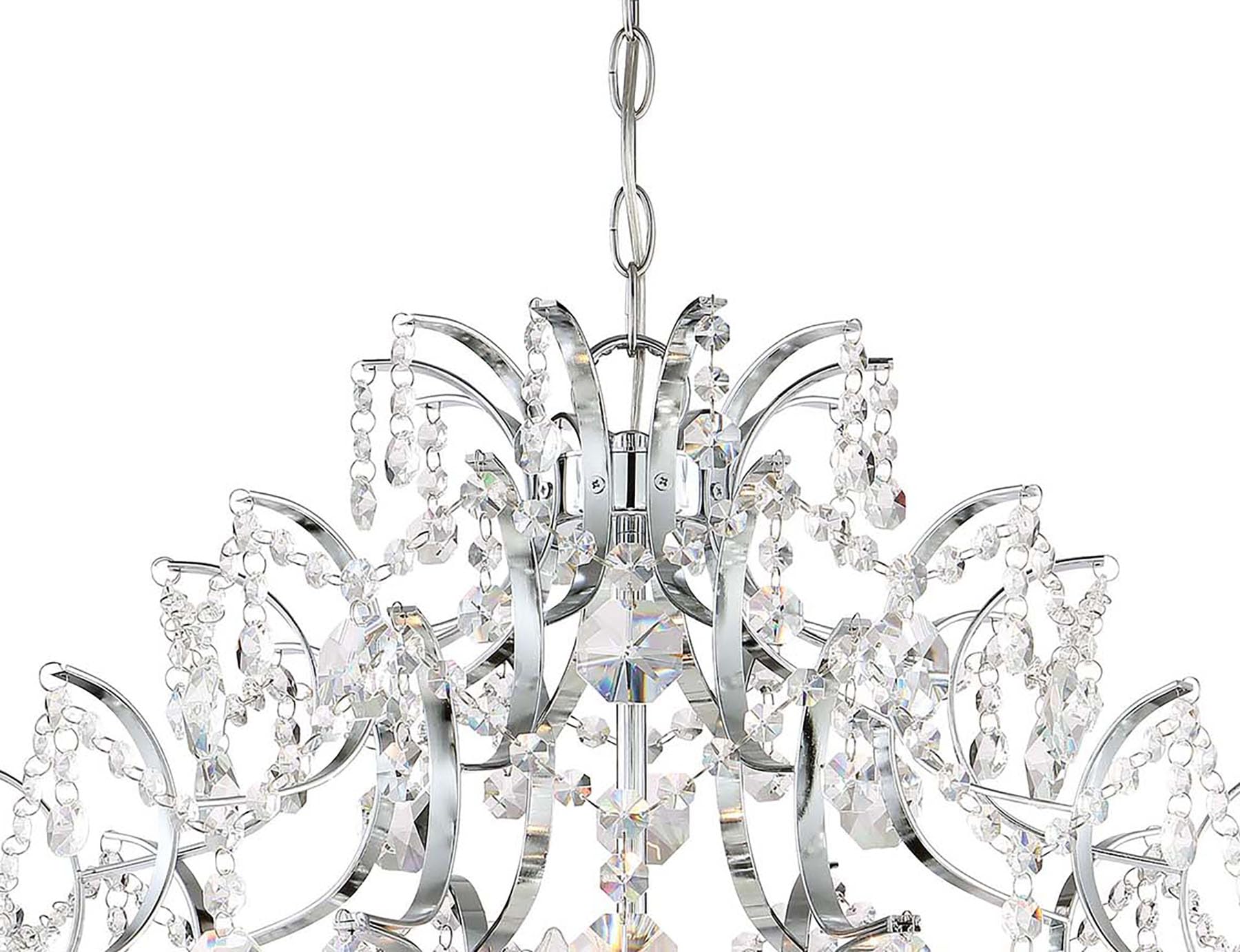 Minka Lavery 3158-77 Isabella's Crown Chandelier, 8-Light, 480