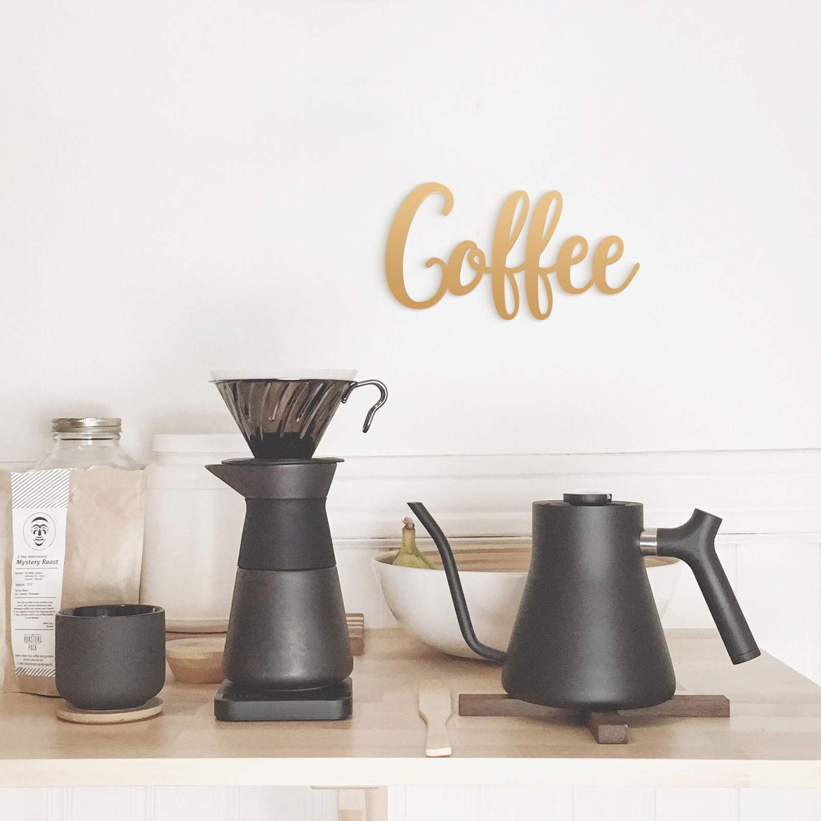 Buy Huray Rayho Party Coffee Wall Word Sign Coffee Bar Wall Decor