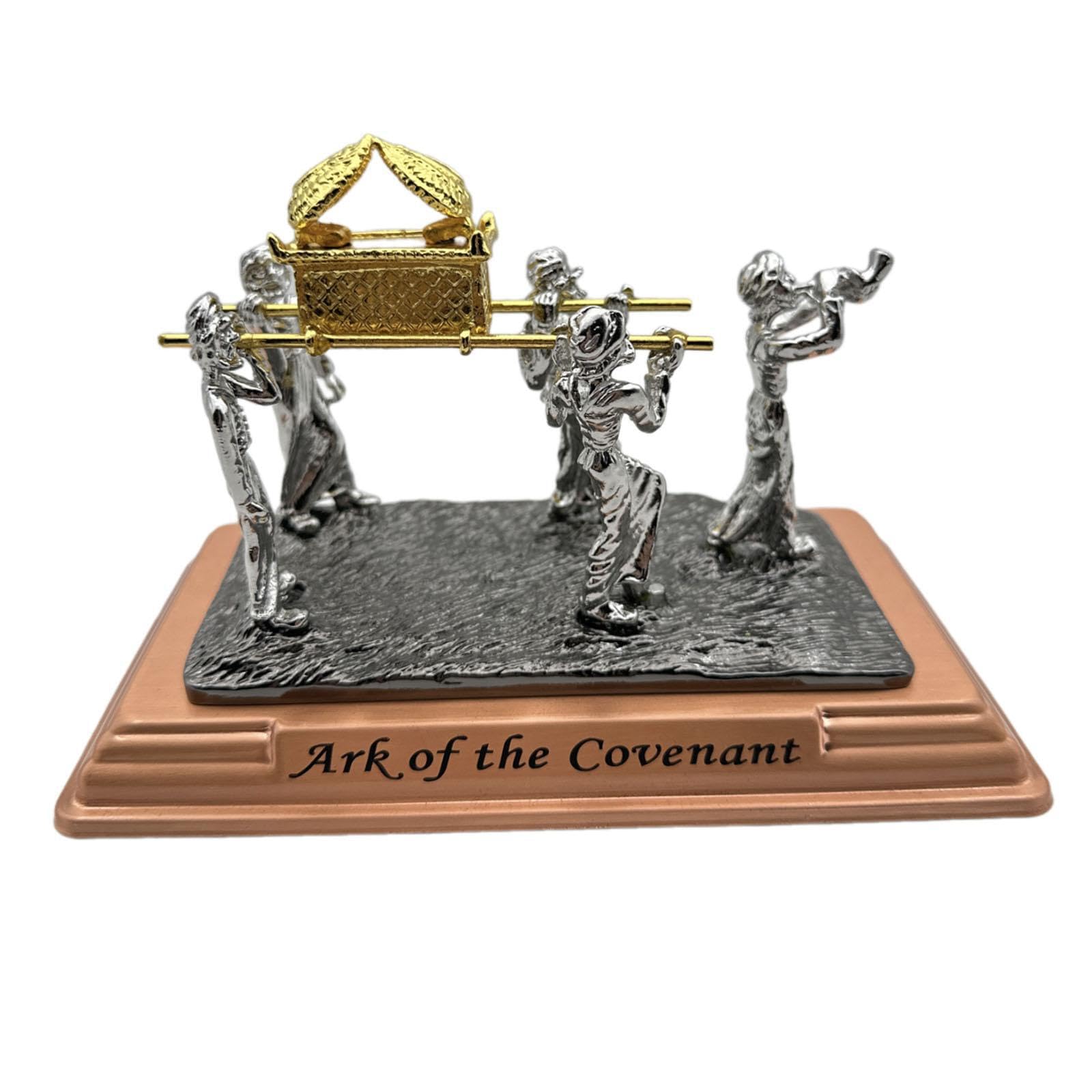 TWISAXC for Creative Table Centerpiece Ark Of Covenant Statue Collectible Art Crafts For Living Room Office Eco Friendly Religious Figurine Collection Living