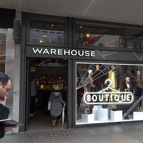 Miniatura 2 de Balanar Letreros de neón de boutique para decoración de pared, letreros LED de negocios adecuados para tiendas de boutique, regalo de fiesta de