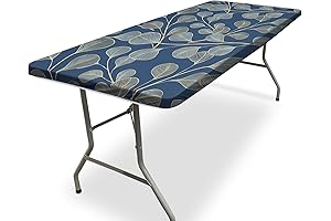 ICOSY Tablecloth - 72 Inch Rectangle Tablecloth for Picnic, Camping, RV Accessories