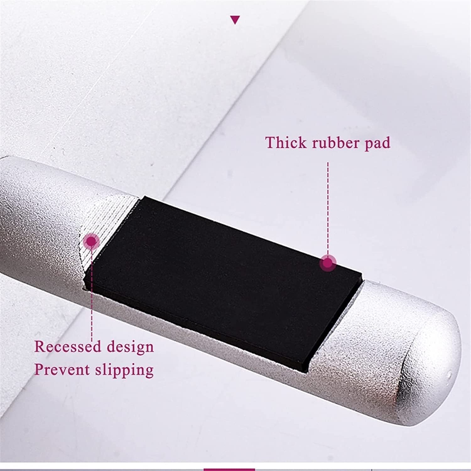 Soporte para secador de pelo, estante de aleación de aluminio de montaje en pared, estante multifuncional para secador de pelo con almacenamiento de cables, organizador de ahorro de espacio para