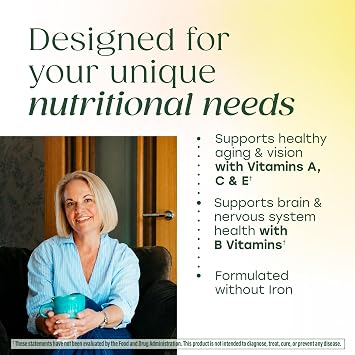 MegaFood One Daily Multivitamin for Women 55+, 19 Nutrients, 120 Tablets