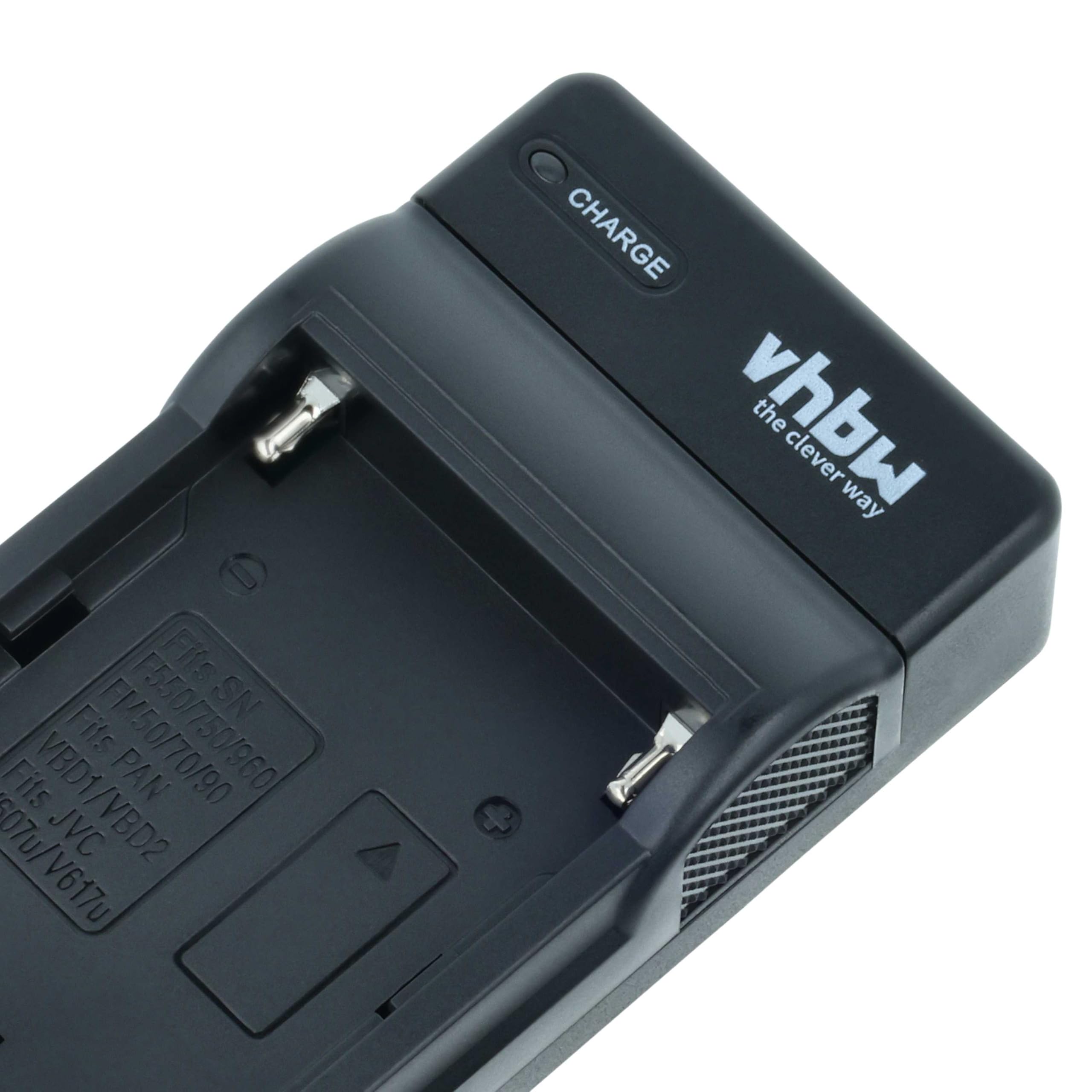 vhbw alimentatore USB compatibile con Sony Handycam DCR-PC101, DCR-PC100E, DCR-PC103E, DCR-PC101E, DCR-PC105E, DCR-PC105 fotocamera digitale