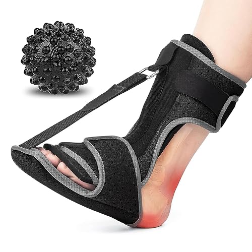 Oyomutk Férula nocturna para fascitis soporte mejorado para fascitis plantar para aliviar el dolor de pies por fascitis plantar tendinitis de