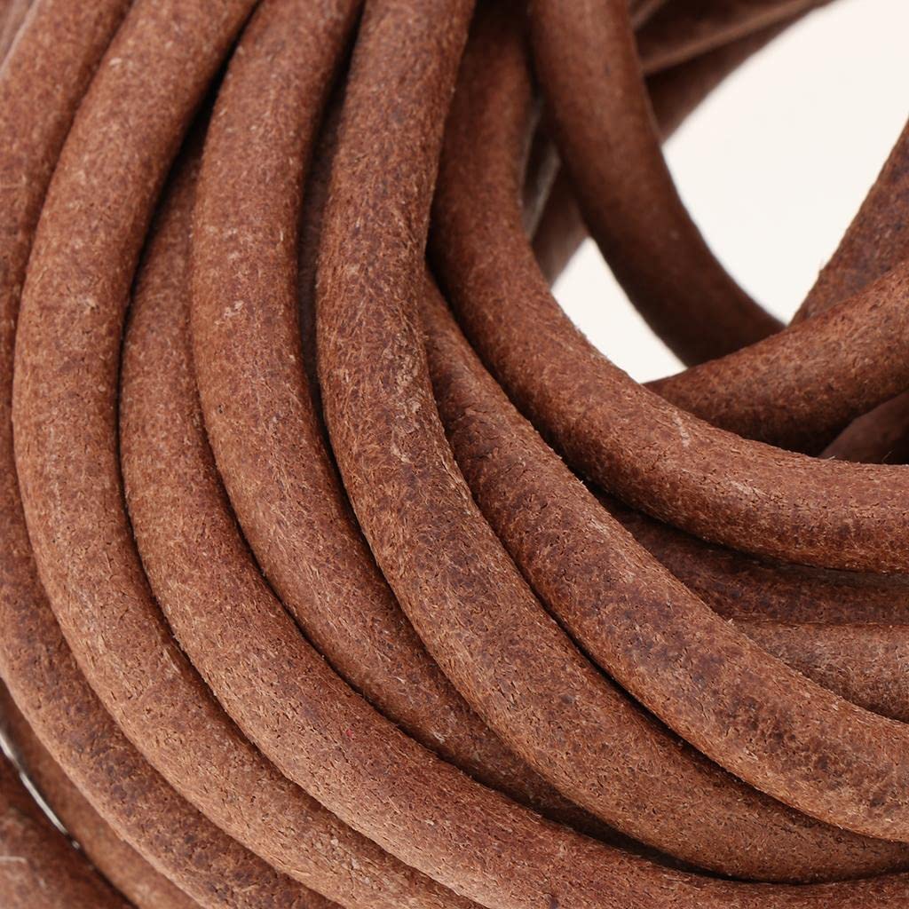 10m Runde Schnür Band Riemen Schnur für Armband, 8 mm