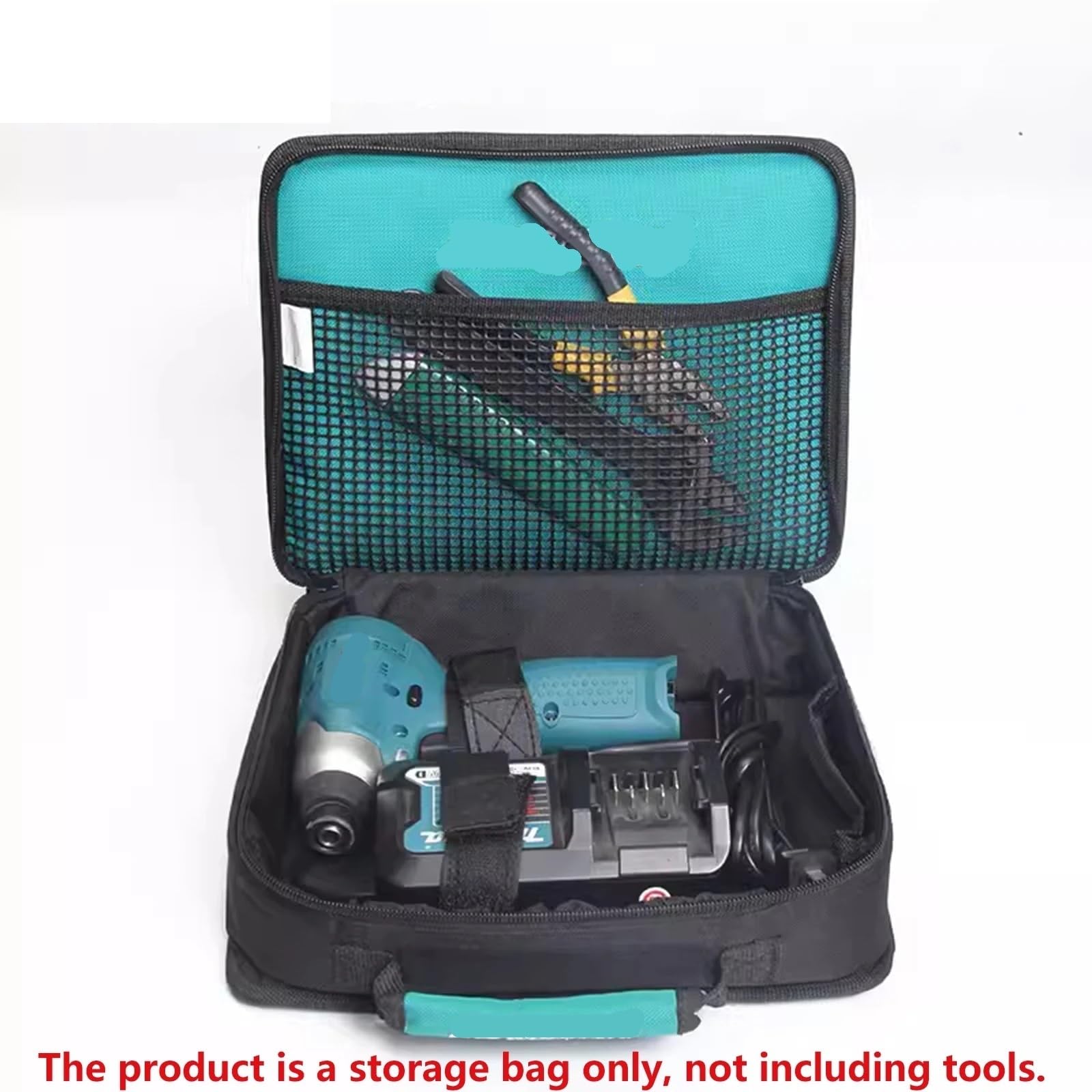 Borsa Portautensili Borsa portautensili in tela con aumento di spessore multifunzione for trapano elettrico, kit di utensili, accessorio for utensili Per Elettricisti Artigiani