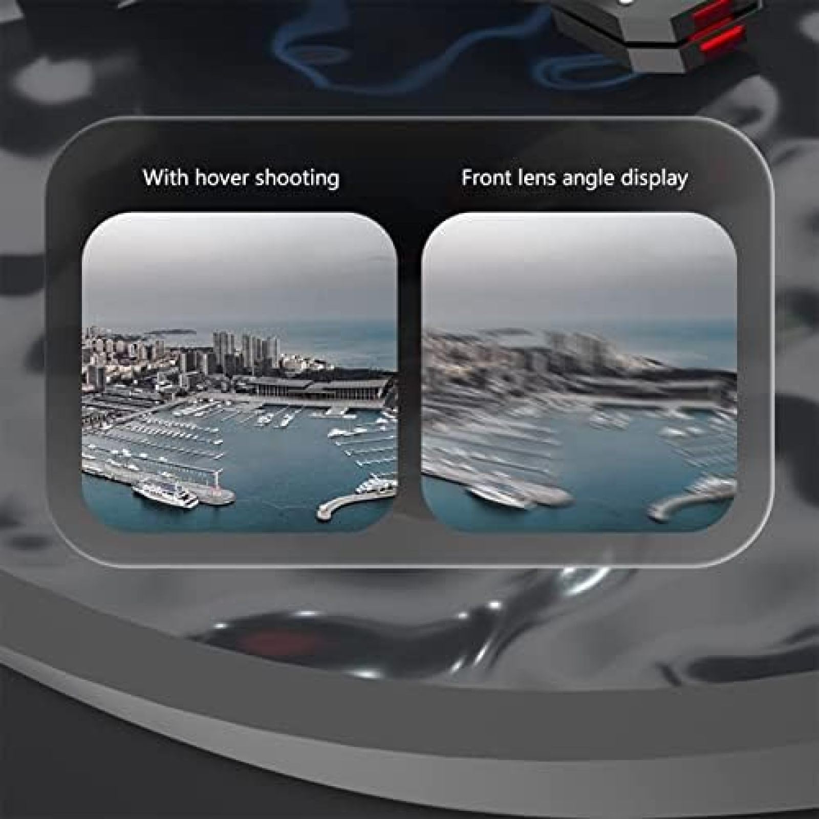 Drone Pieghevole su Tre Lati per Evitare Ostacoli con Fotocamera HD 8K per Adulti, quadricottero con 2 batterie, Ritorno Automatico a casa, seguimi, Raggio di Controllo Lungo, Passaggio del