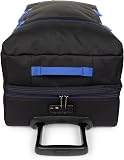 EASTPAK Tranverz L Large Suitcase 121L (79 x 40 x 33 cm), Durable Rolling Luggage, Lightweight Travel Bag with Double Compartments, Telescopic Handle & TSA Lock - Kontrast Black Blue - 5