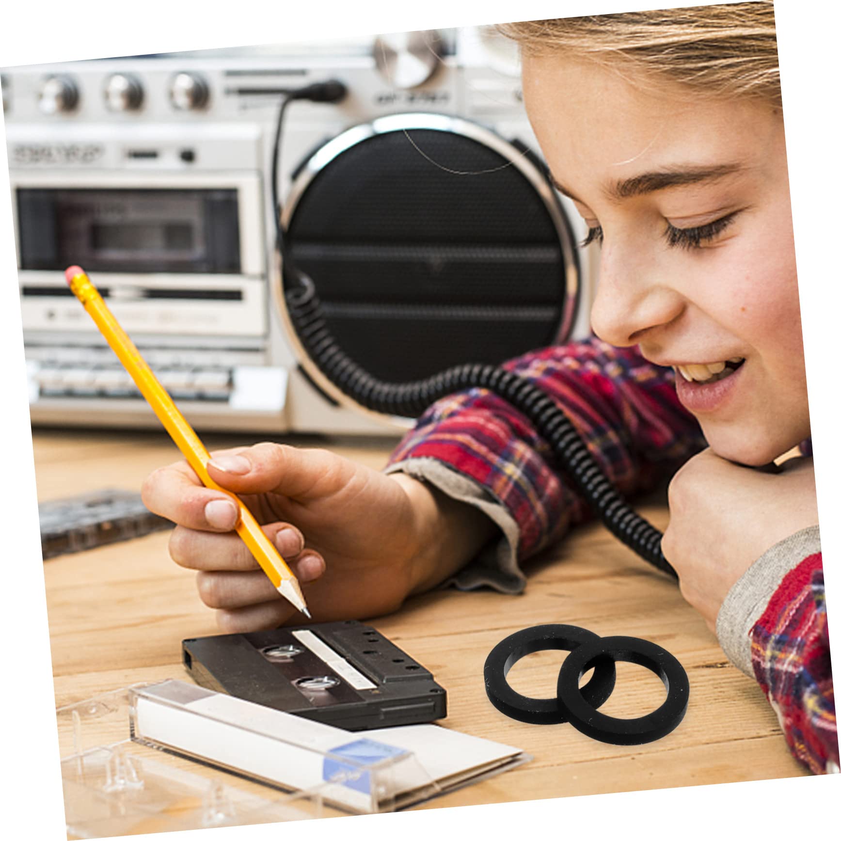 KONTONTY Recorder Karate Belts Cassette Recorder Belts Easy Install for Cassette Tape