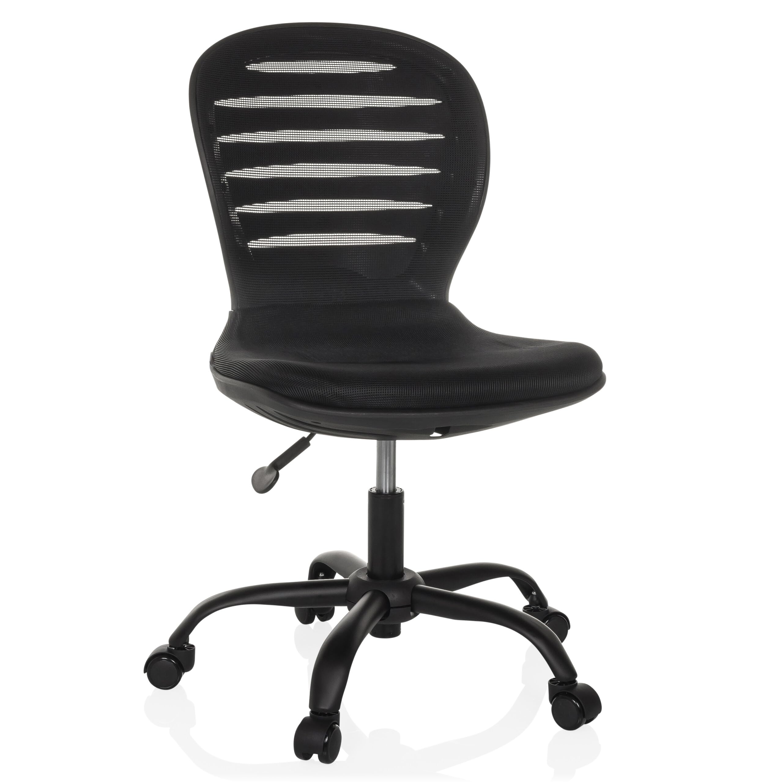 Chaise de bureau ergonomique CASLA assise pivotante confort noir