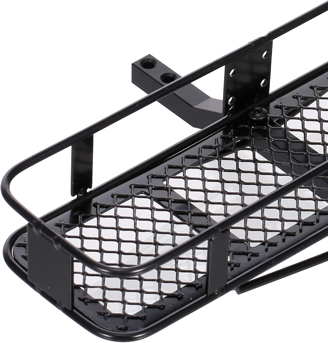 GoolRC RC Car Back Hitch Cargo Carrier Luggage Basket Capacity Basket Trailer Compatible with Hsp Redcat Traxxas Tamiya Hpi Rc4wd Axial 1/10 RC Crawler Car