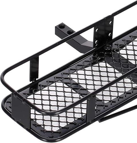 Miniatura 6 de GoolRC Enganche trasero de coche a control remoto, cesta de equipaje con capacidad para remolque, compatible con Hsp Redcat Traxxas Tamiya Hpi Rc4wd