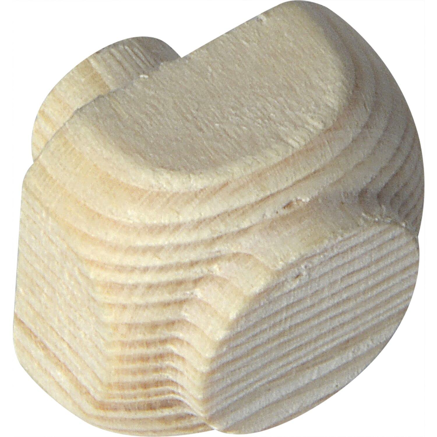 Clou décoratif en bois épicéa 10x10 mm avec tête conique pour menuiserie