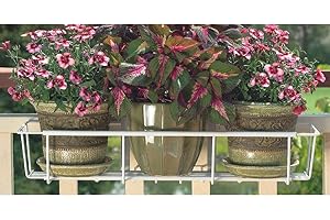 Avant Garden F2436-W CobraCo Adjustable Flower Box Holder 24"-36", White