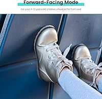 Vista 3 de HEYTRIP Protector de asiento de automóvil, orientado hacia atrás/hacia adelante, para niños de 0 a 12 años, impermeable, fácil de limpiar