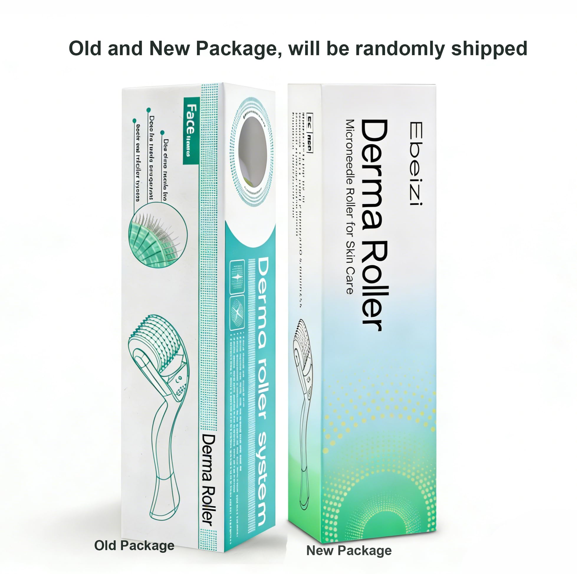 Derma Roller 0.5mm sistema antietà con 192 microaghi, anti-invecchiamento, acne, smagliature, cellulite, riduce la perdita di capelli