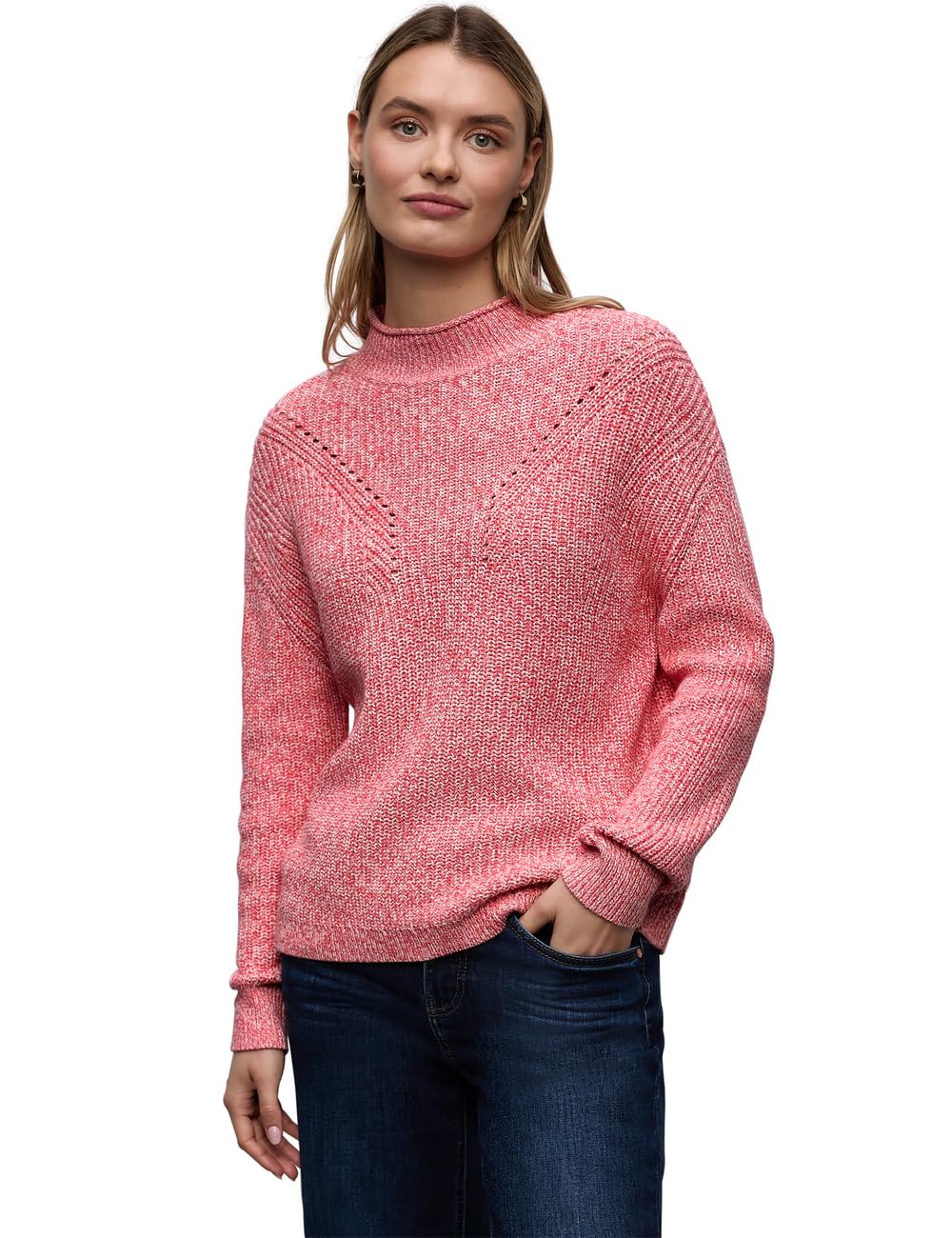 Street One Damen Mouline Pullover