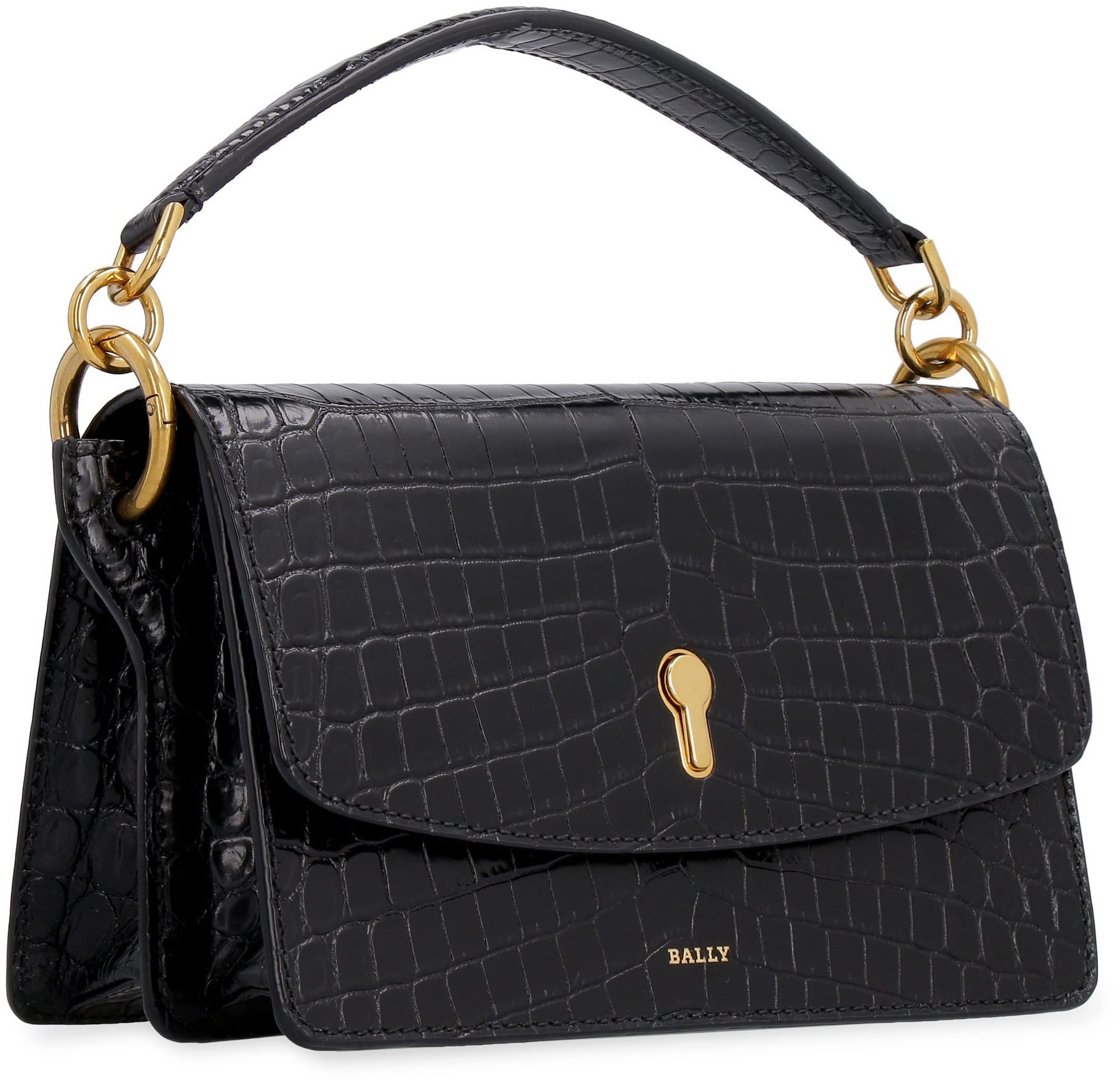Bally Celestine Ladies 6230928 Black Leather Small Bag