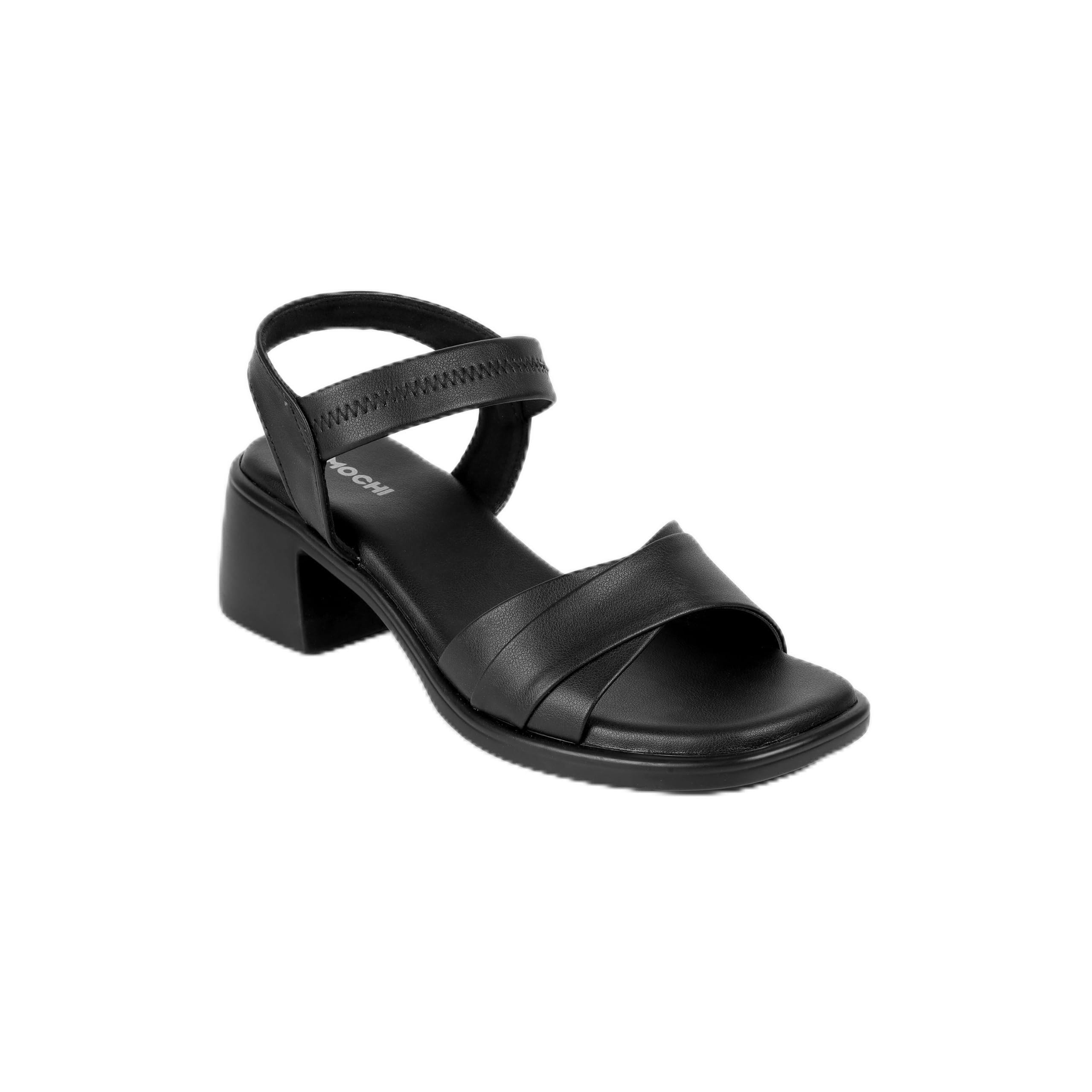 mochi Women' Red Sandals-picture-26