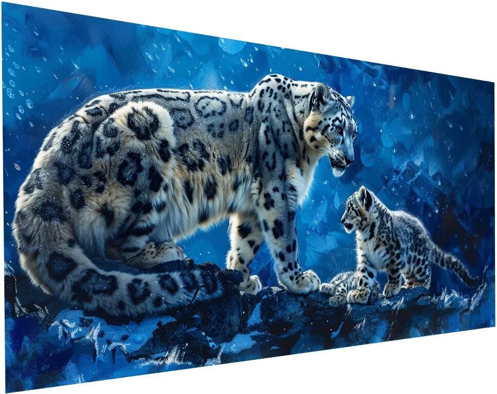 Peinture Diamant Animal 5D Tigre pour Décoration Maison et Loisir Créatif Adulte