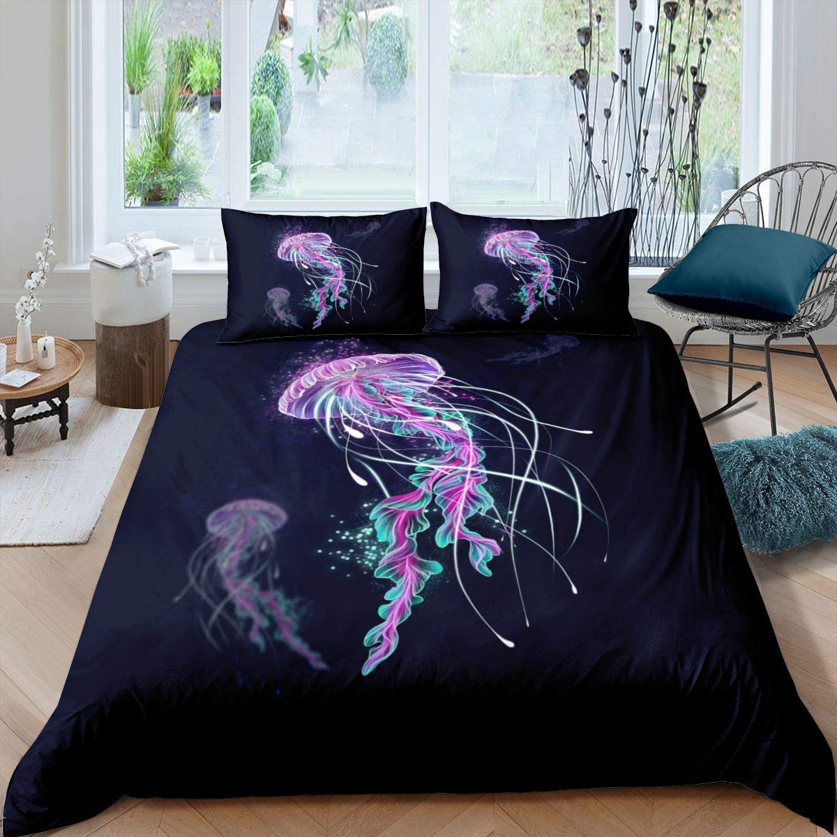 Biancheria Da Letto Bambini Demon Hunters: Copripiumino 135x200 Cm
