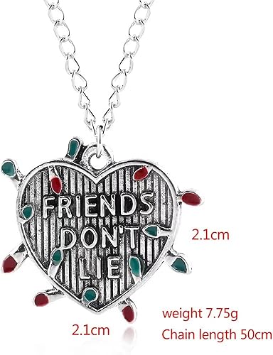 Miniatura 5 de KEGUMINGX Strange Necklace Things Necklace Charms Necklace Jewelry Halloween Cosplay Merchandise for Teen Girls Boys Christmas Birthday Gift