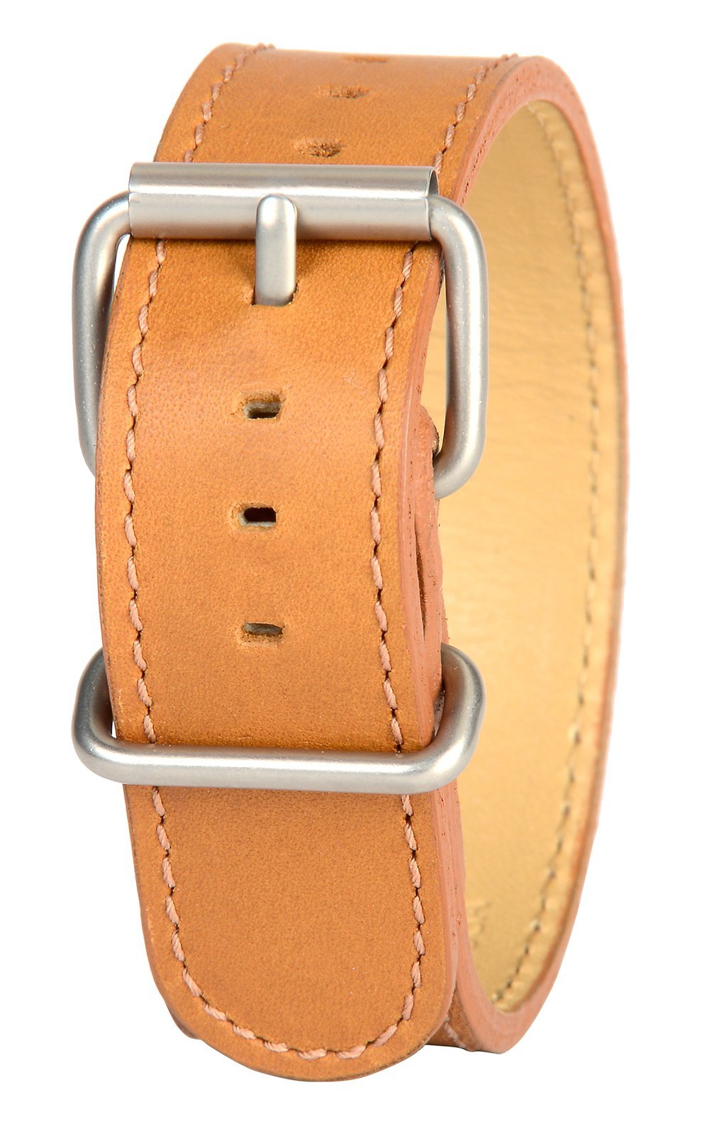 Bertucci 22mm B-11M Tan Duration Montanaro Survival Leather Watchband