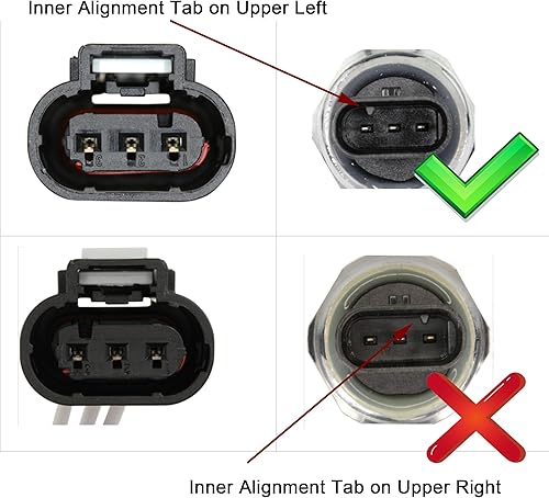 Miniatura 8 de 12661808 Sensor de presión de aceite, emisorinterruptor de presión de aceite para Buick Encore.Cadillac ATS, CTS.Chevrolet Corvette, Express 1500