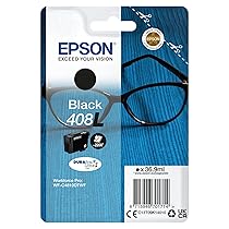 Epson Singlepack Black 408L DURABrite Ultra Ink, XL High Capacity