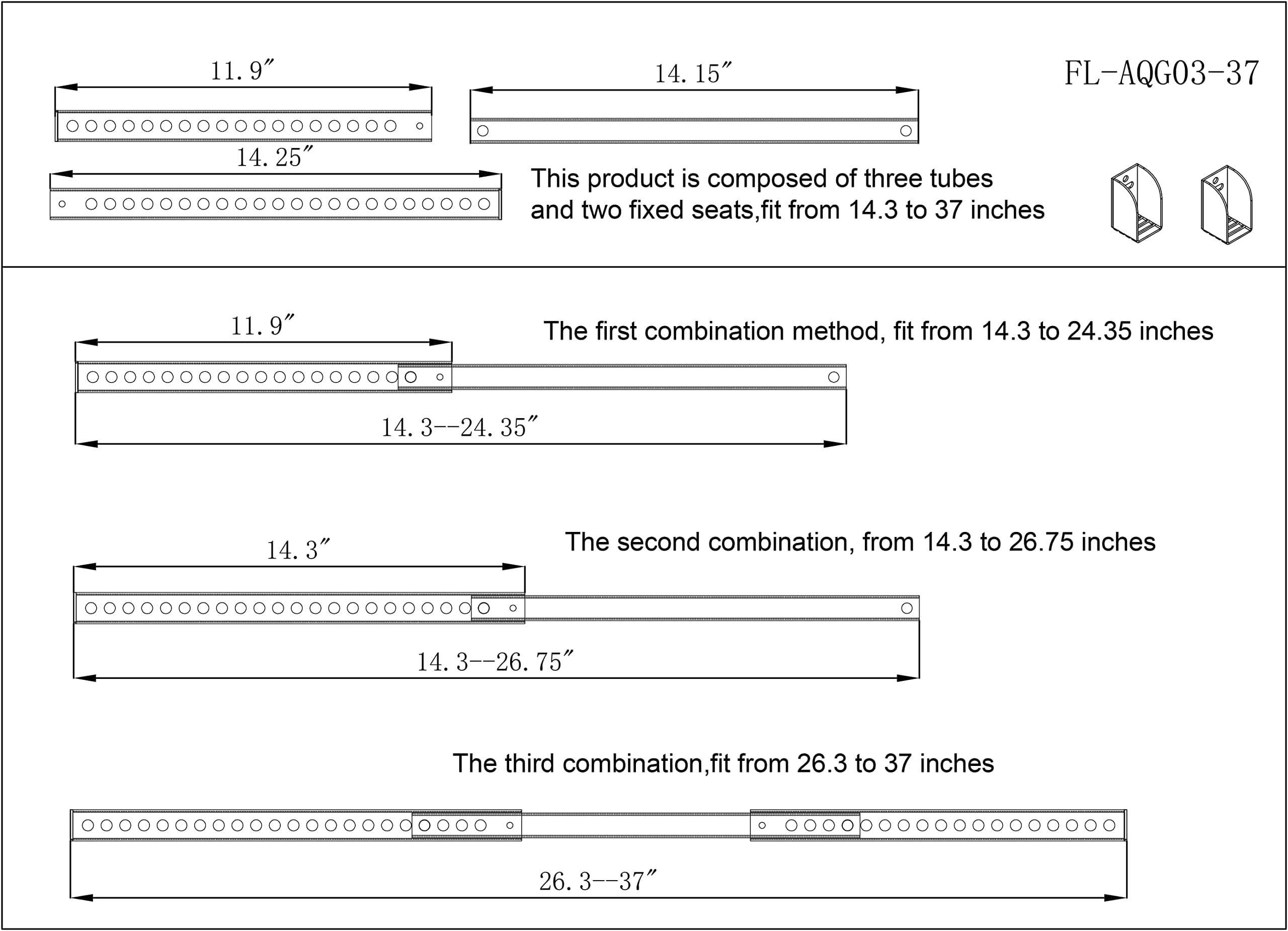 Serrure De Sécurité Pour Porte Coulissante Et Fenêtre, 2 Pièces
